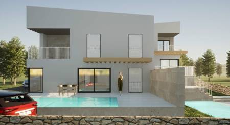 CROATIA - 4 roomed villa with pool 114 m2 - VODICE