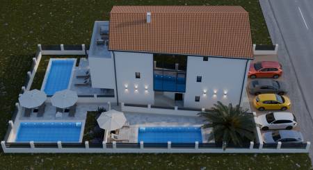 CROATIA - Apartments in a small house - MANDRE, ISLAND OF PAG